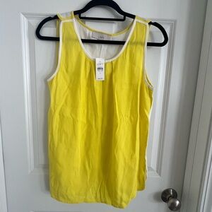 LOFT Bright Yellow Tank Top